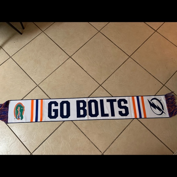Florida Gators Tampa Bay Lightning Scarf - Picture 1 of 5